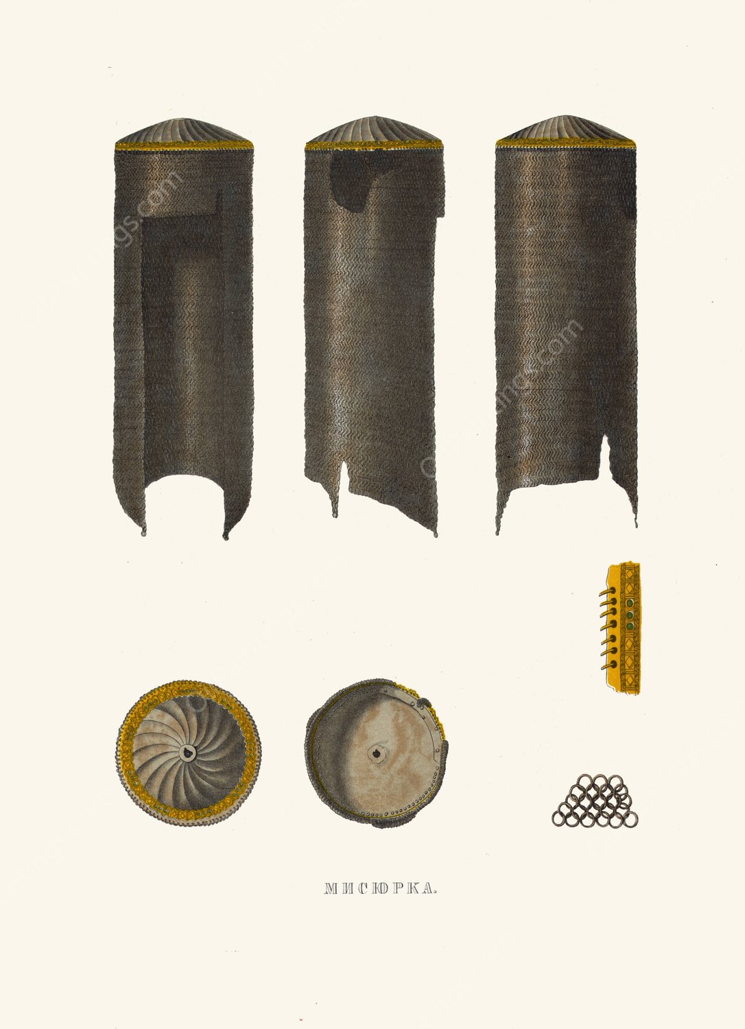 Misiurka  by Fedor Grigoryevich Solntsev - Hand-Painted Oil Painting Reproduction