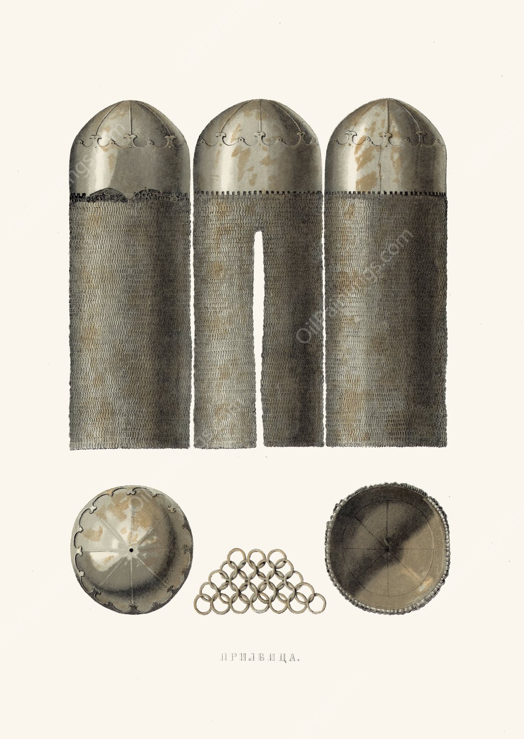 Prilbitsa  by Fedor Grigoryevich Solntsev - Hand-Painted Oil Painting Reproduction