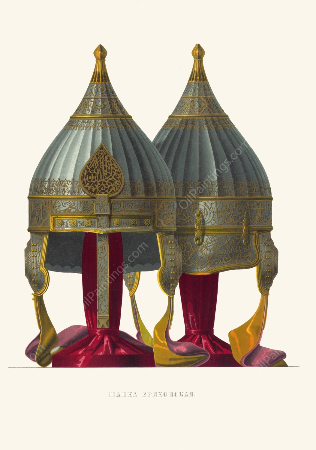 Shapka Erikhonskaia by Fedor Grigoryevich Solntsev - Hand-Painted Oil Painting Reproduction