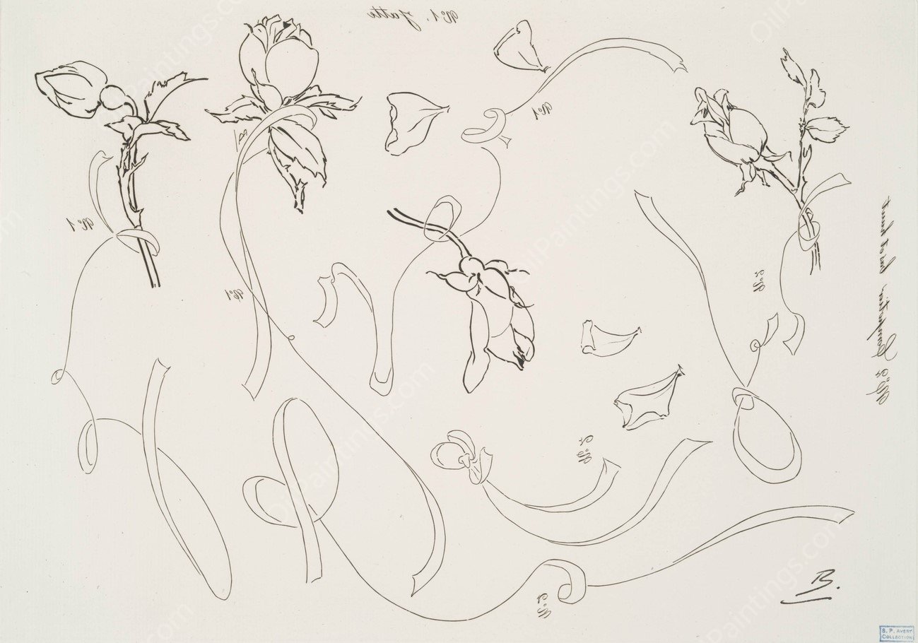 Jatte ; Compotier bas et haut by Felix Bracquemond - Hand-Painted Oil Painting Reproduction