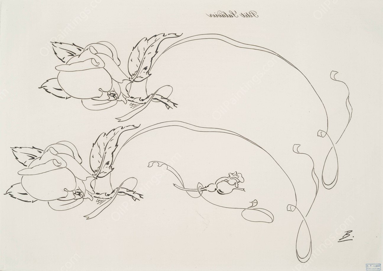 Petit saladier, (exterieur) by Felix Bracquemond - Hand-Painted Oil Painting Reproduction