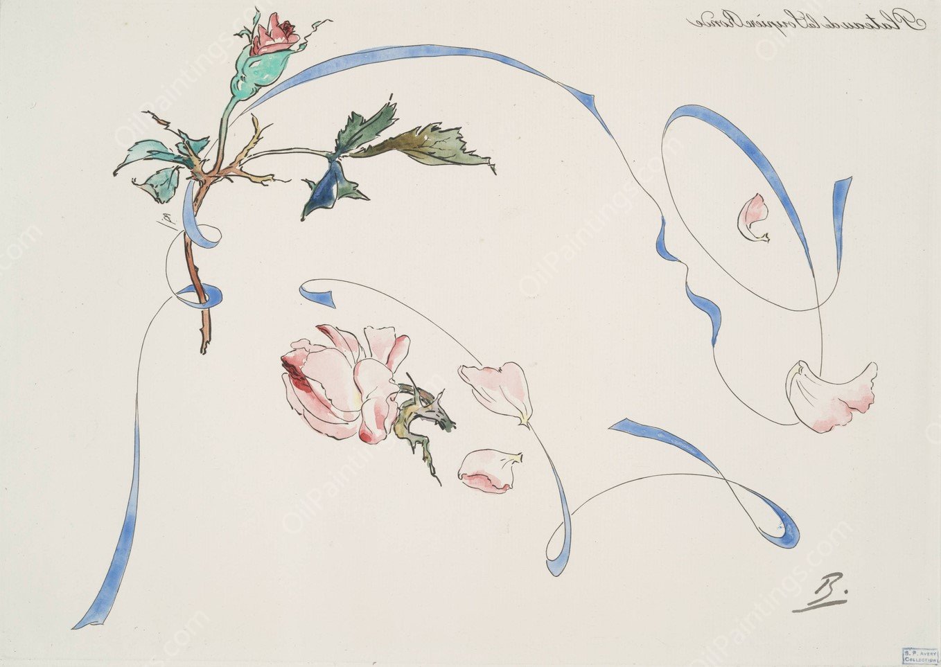 Plateau de la soupiere ronde  by Felix Bracquemond - Hand-Painted Oil Painting Reproduction