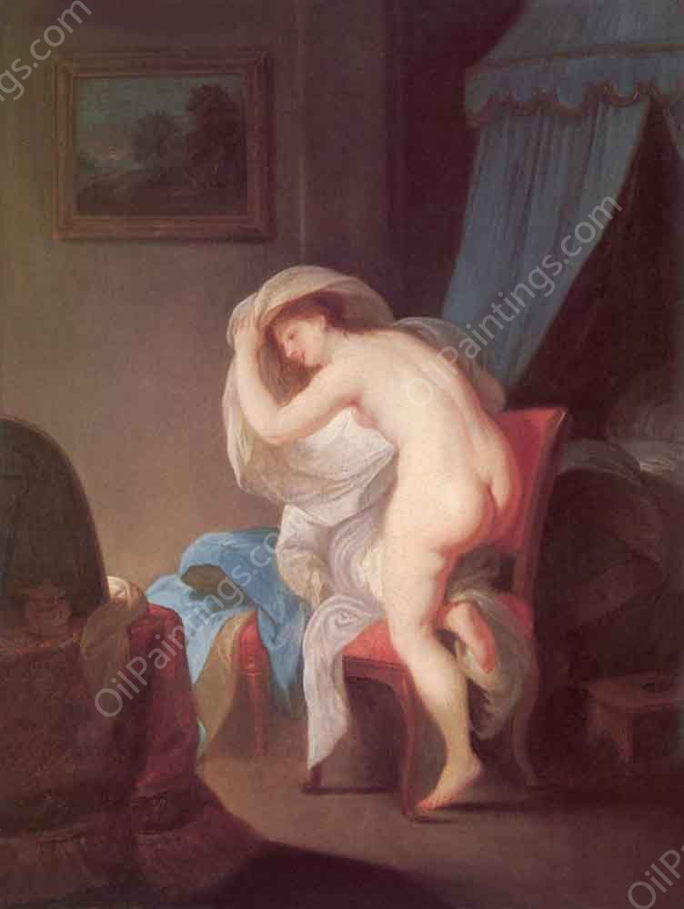 The Evening by Felix Ivo Leicher - Hand-Painted Oil Painting Reproduction