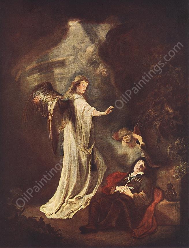 Jacob's Dream by Ferdinand Bol - Hand-Painted Oil Painting Reproduction