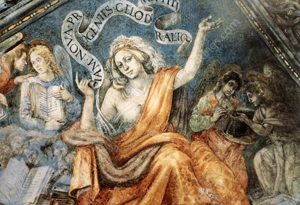 The Cumean Sibyl by Filippino Lippi - Hand-Painted Oil Painting Reproduction