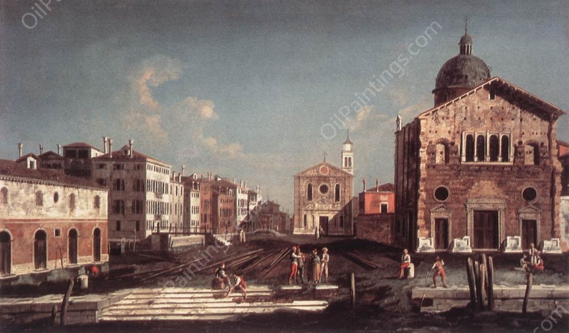 San Giuseppe di Castello by Francesco Albotto - Hand-Painted Oil Painting Reproduction