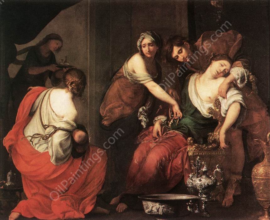 The Birth of Rachel by Francesco Furini - Hand-Painted Oil Painting Reproduction