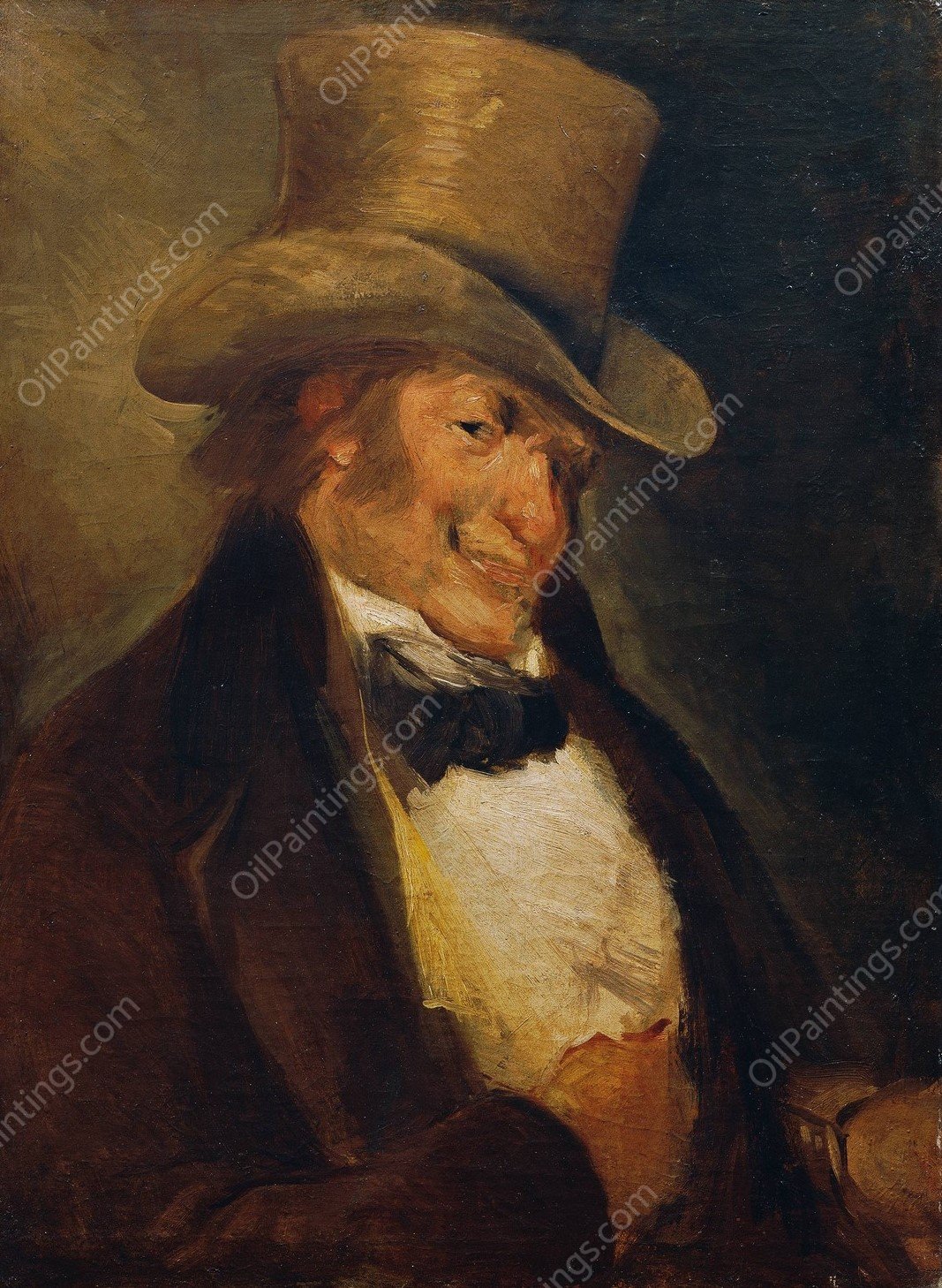 Self-Portrait by Francisco De Goya - Hand-Painted Oil Painting Reproduction