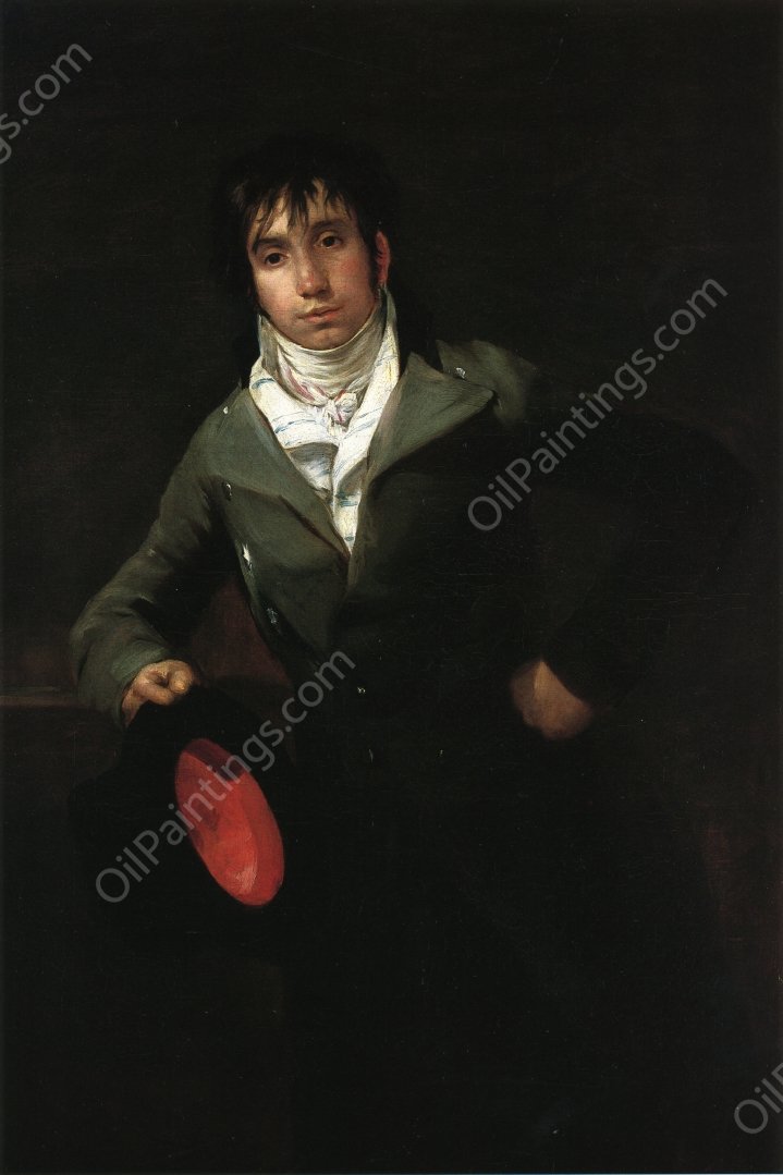 Bartolome Suerda by Francisco Goya - Hand-Painted Oil Painting Reproduction