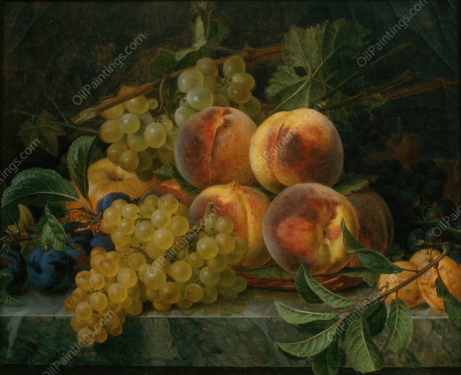 Still Life  by Francisco Lacoma Y Fontanet   - Hand-Painted Oil Painting Reproduction