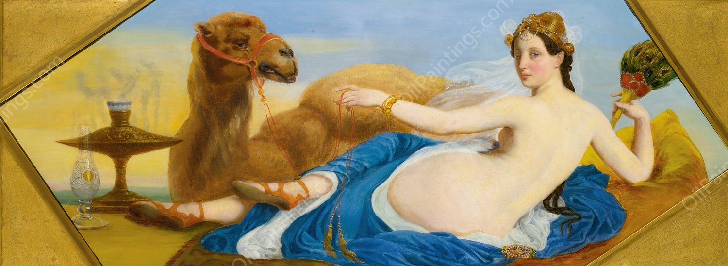 Allegories Of The Four Continents; Asia  by Francois Dubois - Hand-Painted Oil Painting Reproduction