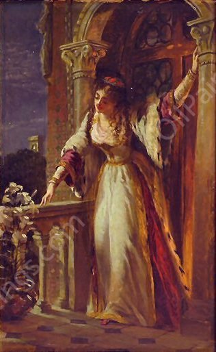 It is I; be not Afraid by Frank Dicksee - Hand-Painted Oil Painting Reproduction