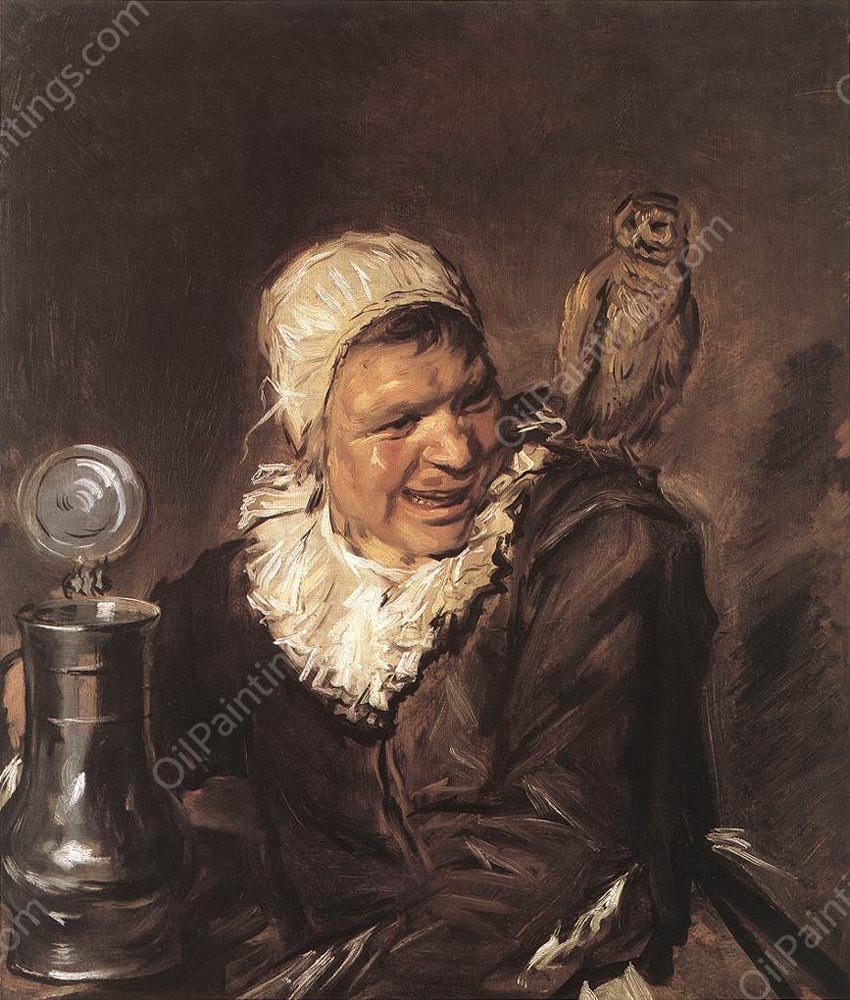 Malle Babbe by Frans Hals - Hand-Painted Oil Painting Reproduction