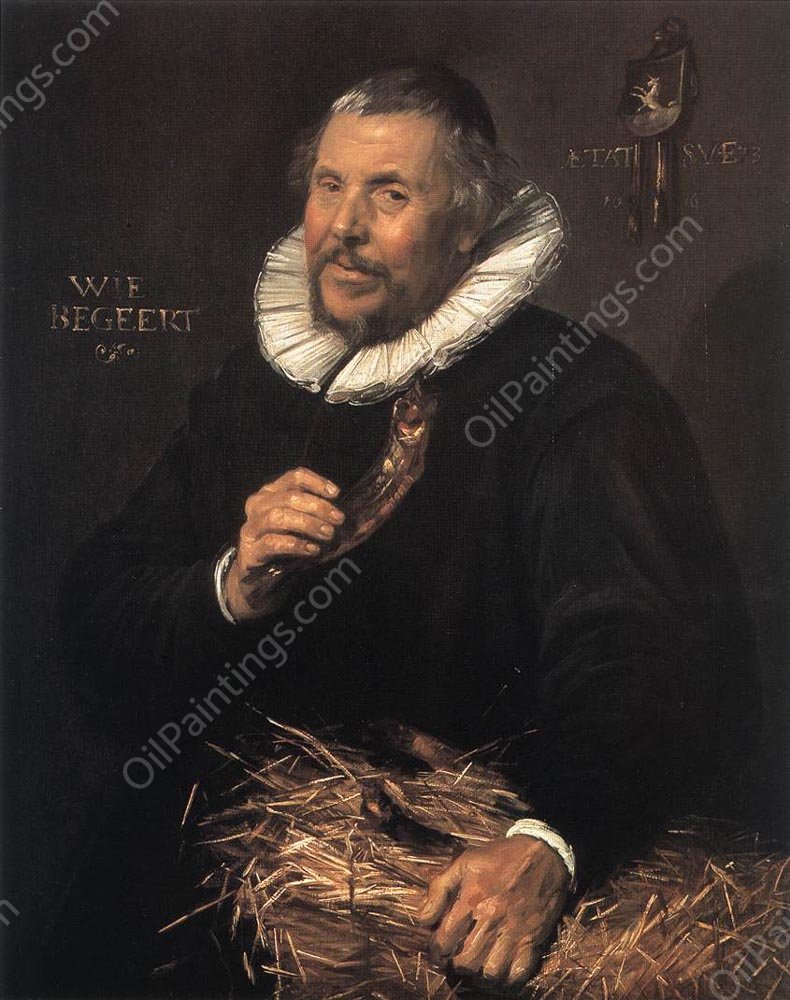Pieter Cornelisz van der Morsch by Frans Hals - Hand-Painted Oil Painting Reproduction