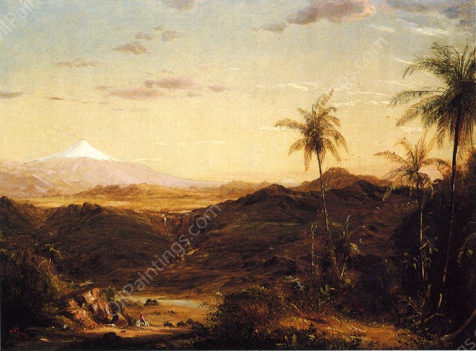 Cotopaxi by Frederic Edwin Church - Hand-Painted Oil Painting Reproduction