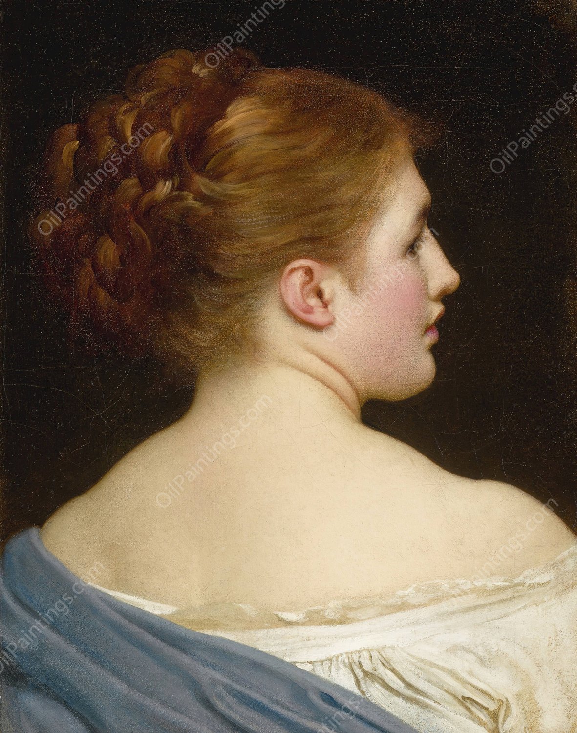 Lily by Frederic Leighton - Hand-Painted Oil Painting Reproduction