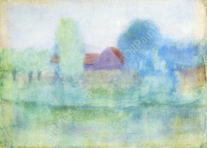 Mist by Frederick C. Frieseke - Hand-Painted Oil Painting Reproduction