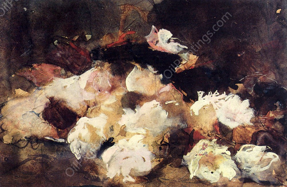 A Still Life With Roses by George Hendrik Breitner - Hand-Painted Oil Painting Reproduction
