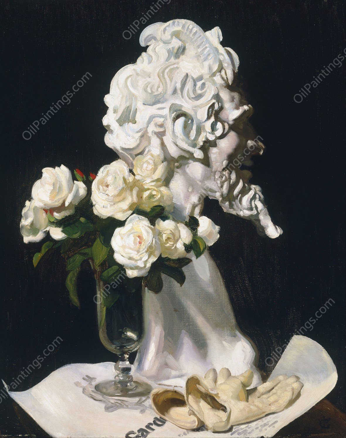 Pan is Dead  by George Washington Lambert - Hand-Painted Oil Painting Reproduction