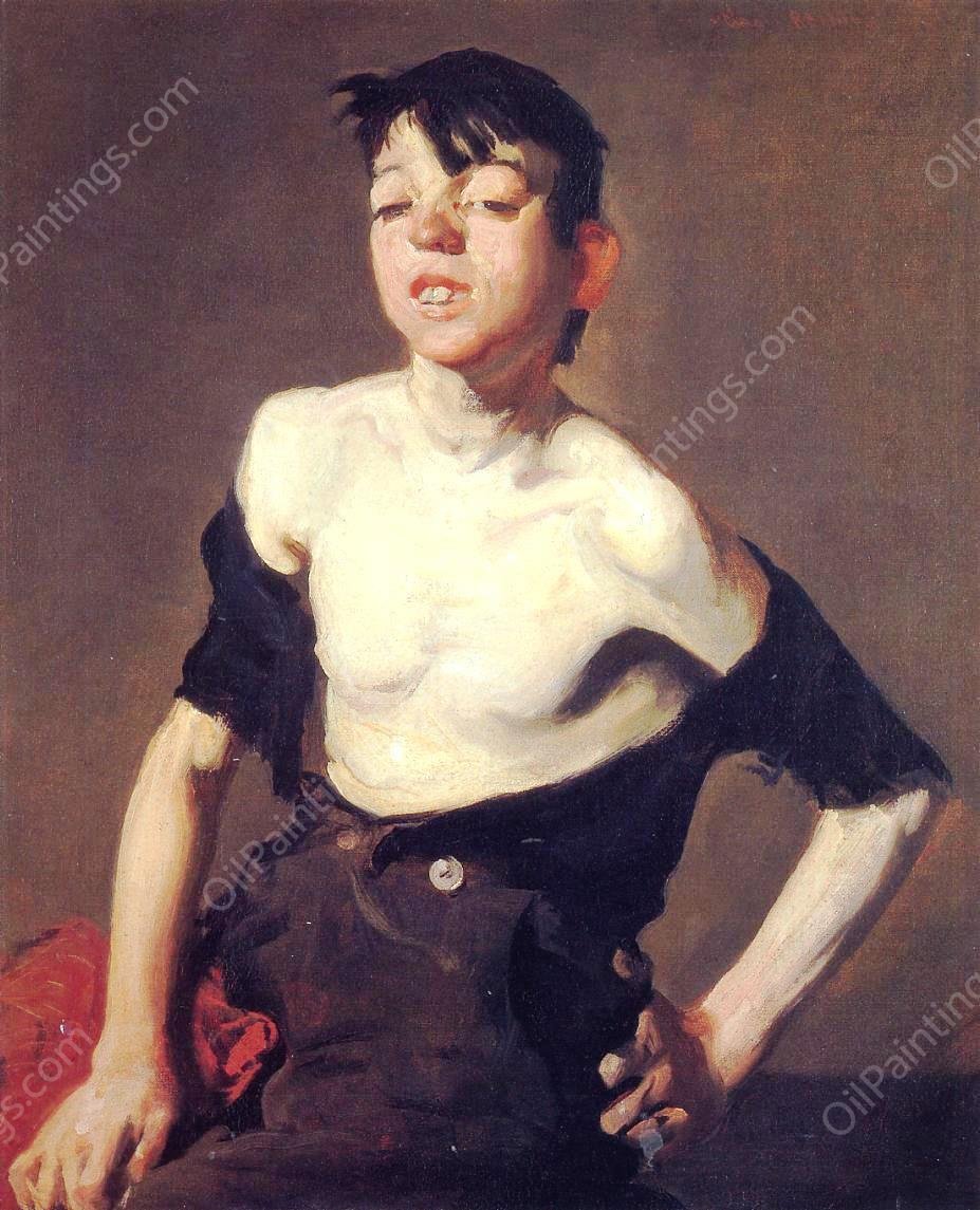 Paddy Flannigan by George Wesley Bellows - Hand-Painted Oil Painting Reproduction