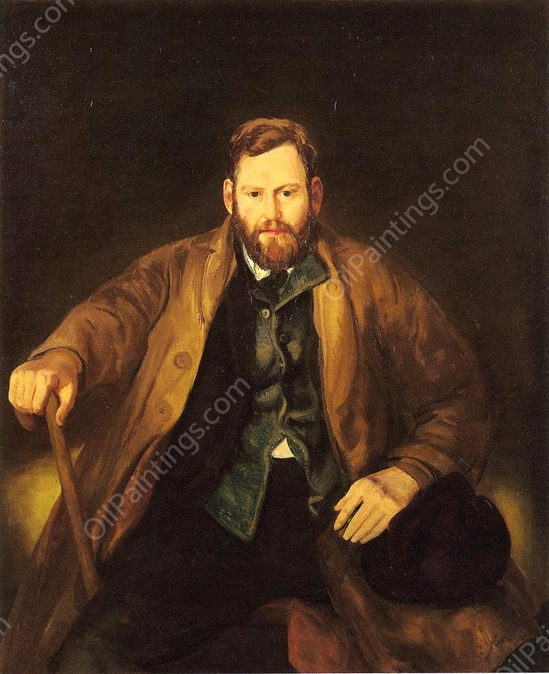 Waldo Peirce by George Wesley Bellows - Hand-Painted Oil Painting Reproduction