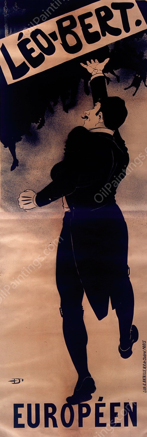 Leo-Bert  by Georges De Feure - Hand-Painted Oil Painting Reproduction