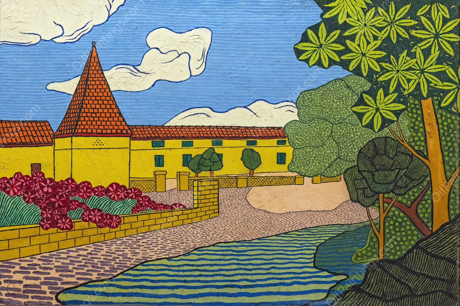 Still life with apples by Georges Gaudion - Hand-Painted Oil Painting Reproduction