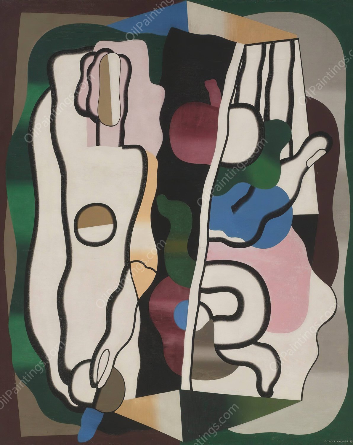 Eve  by Georges Valmier - Hand-Painted Oil Painting Reproduction