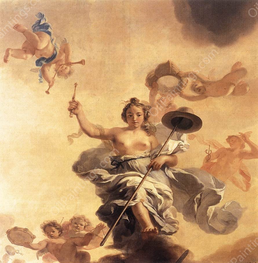 Allegory of the Freedom of Trade by Gerard De Lairesse - Hand-Painted Oil Painting Reproduction