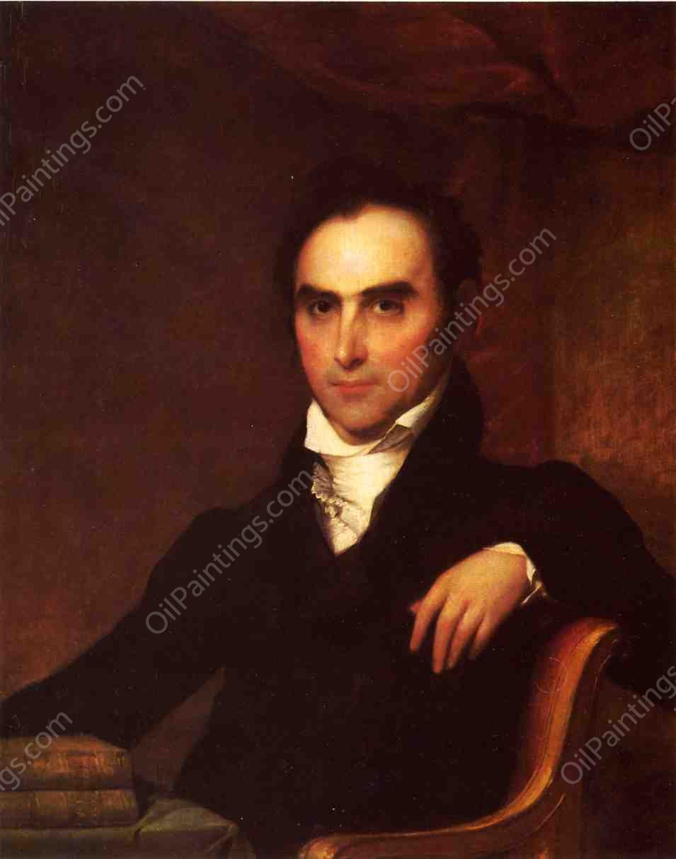 Daniel Webster by Gilbert Stuart - Hand-Painted Oil Painting Reproduction