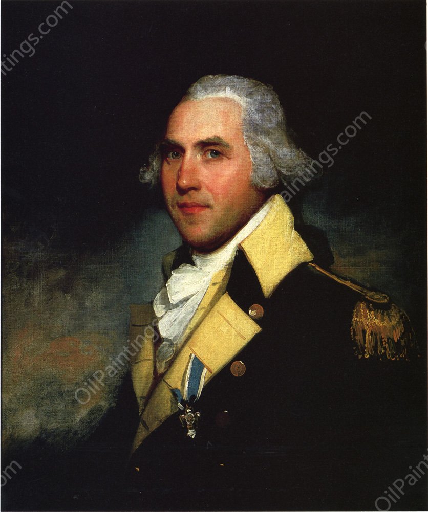 General Peter Gansevoort by Gilbert Stuart - Hand-Painted Oil Painting Reproduction