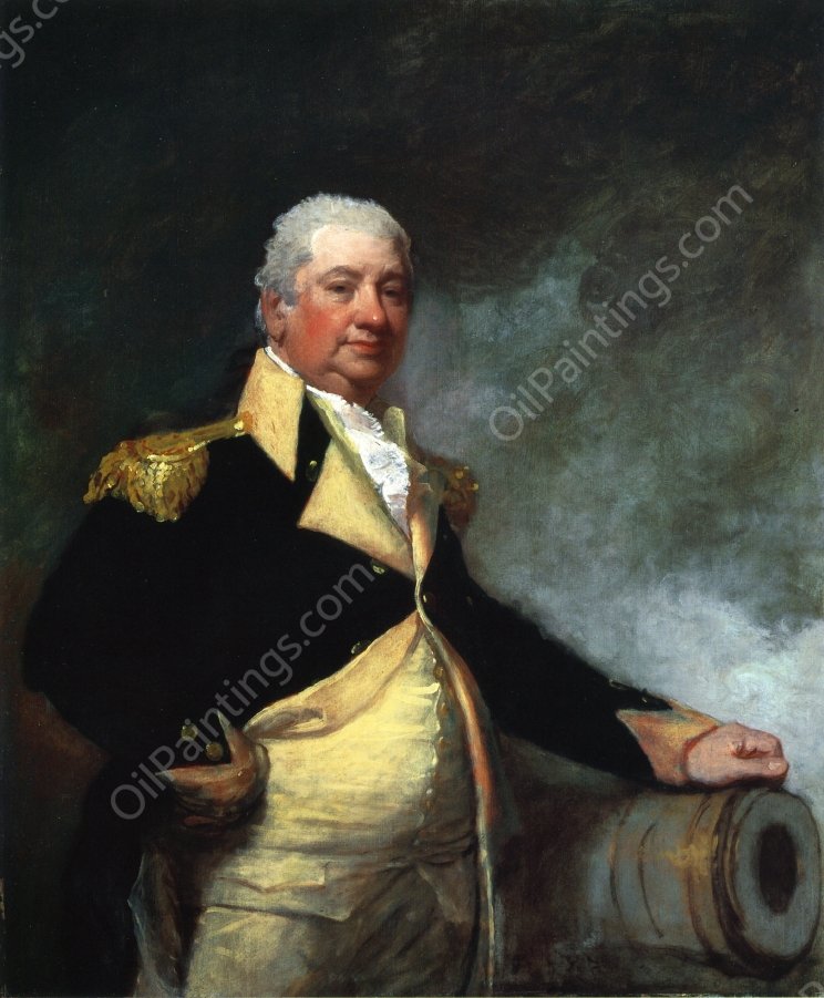 Henry Knox by Gilbert Stuart - Hand-Painted Oil Painting Reproduction