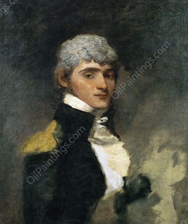 Jerome Bonapart by Gilbert Stuart - Hand-Painted Oil Painting Reproduction