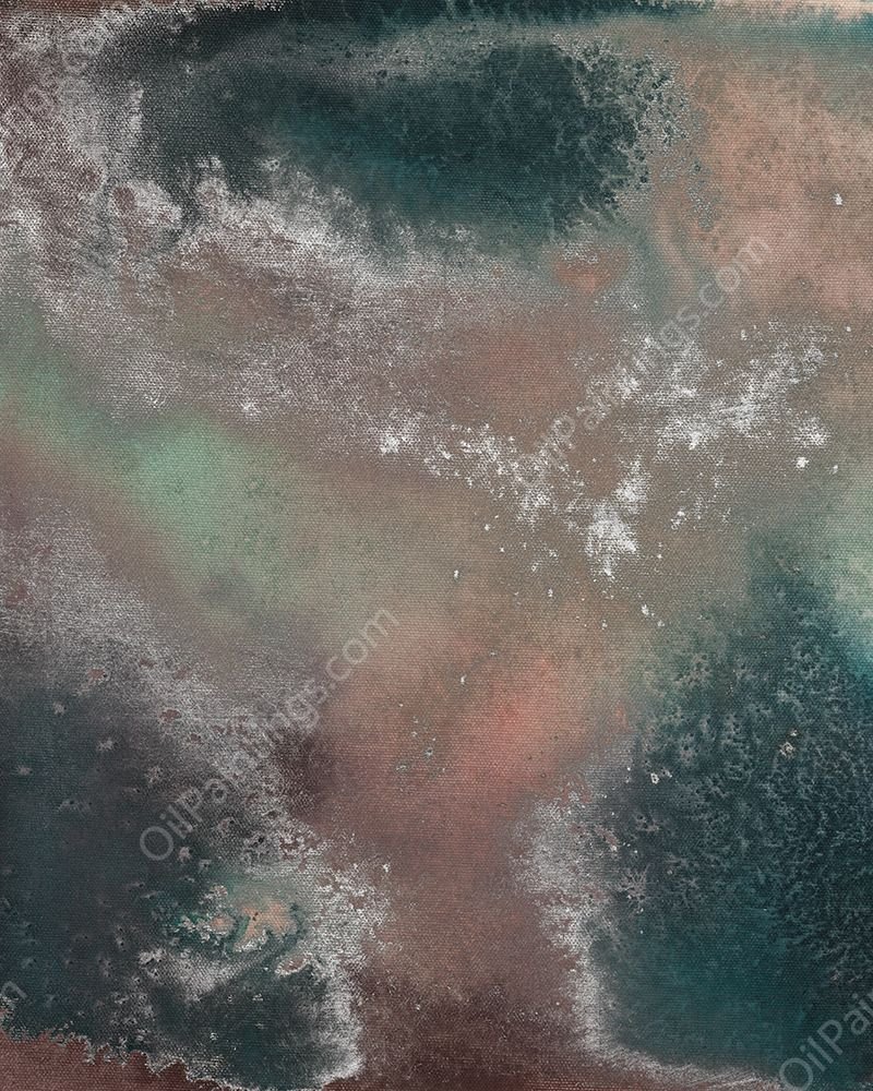 Gilded Galaxy I by Grace Popp - Hand-Painted Oil Painting Reproduction