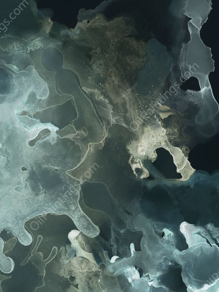 Gilded Spector I by Grace Popp - Hand-Painted Oil Painting Reproduction