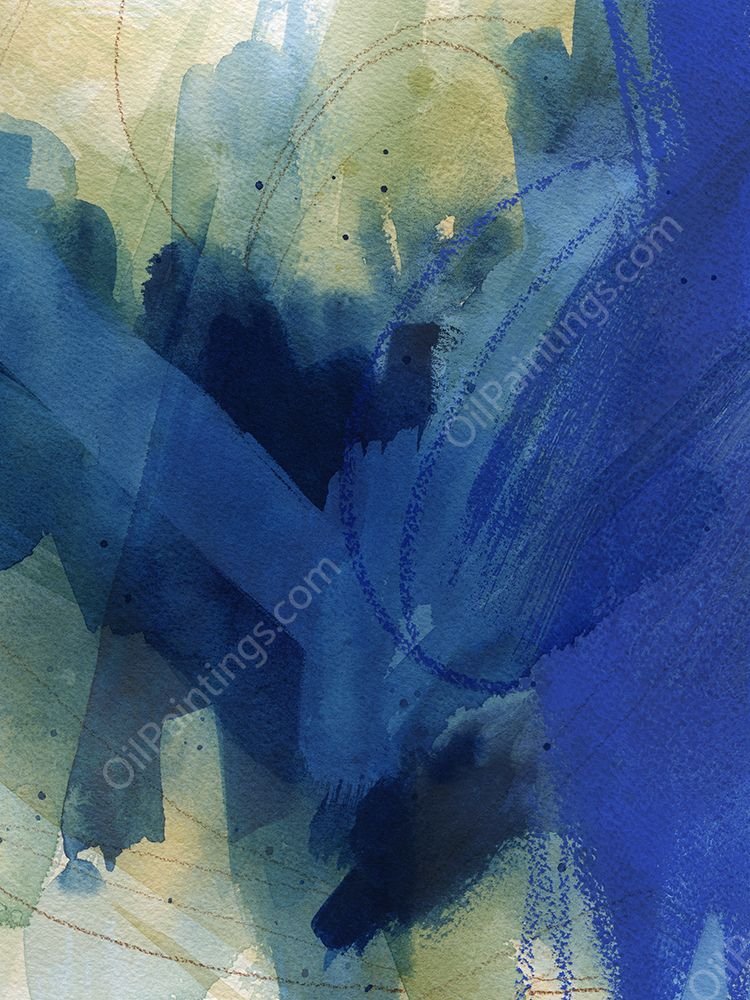 Ice and Bathe II by Grace Popp - Hand-Painted Oil Painting Reproduction