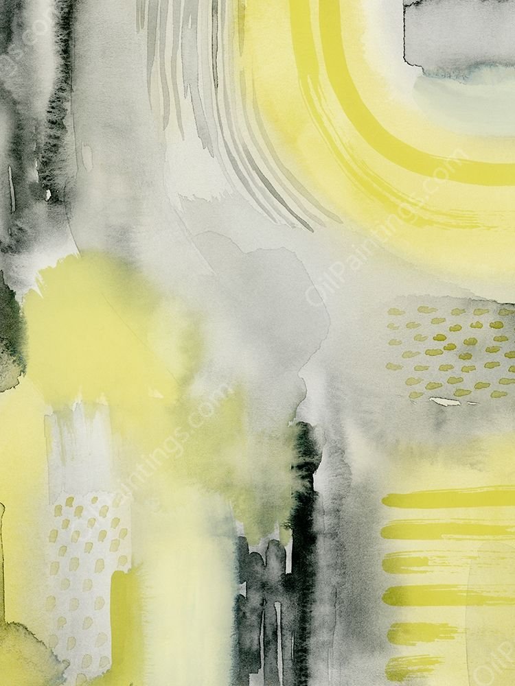 Lemon & Grit II by Grace Popp - Hand-Painted Oil Painting Reproduction