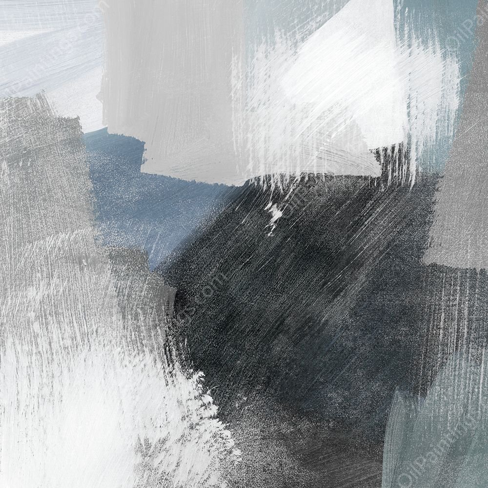 Ocean Avalanche II by Grace Popp - Hand-Painted Oil Painting Reproduction