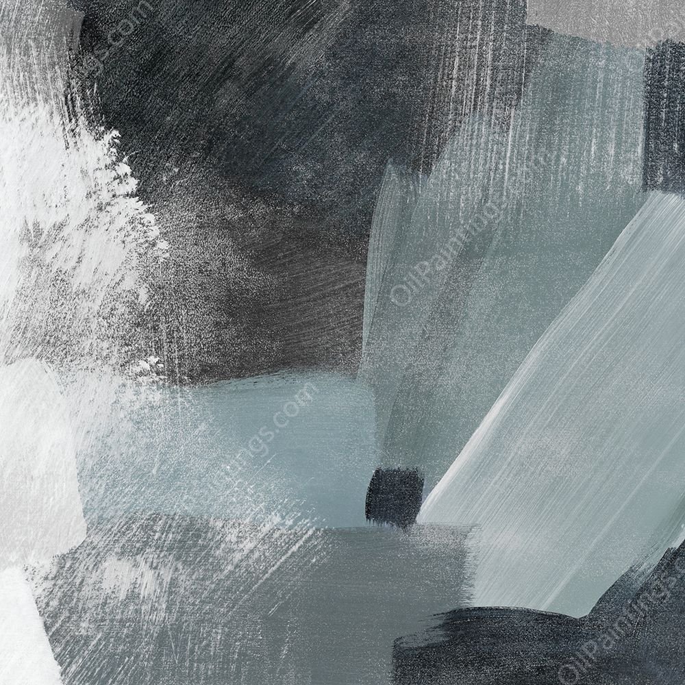 Ocean Avalanche IV by Grace Popp - Hand-Painted Oil Painting Reproduction