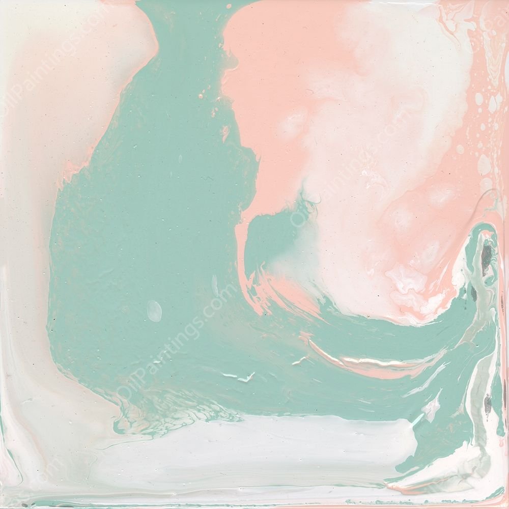 Pastel Fog II by Grace Popp - Hand-Painted Oil Painting Reproduction