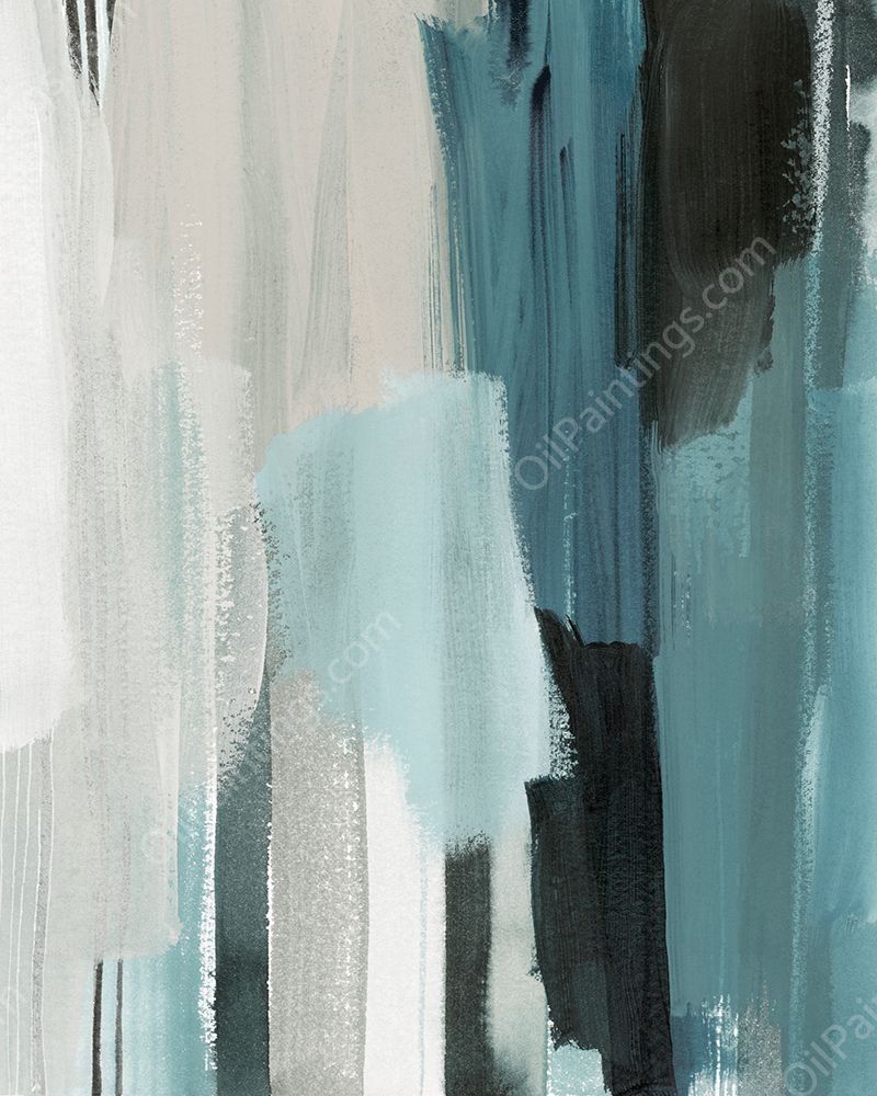 Scribe Shore I by Grace Popp - Hand-Painted Oil Painting Reproduction