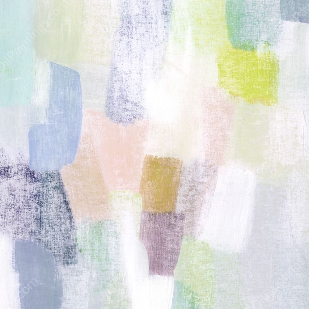 Sidewalk Chalk I by Grace Popp - Hand-Painted Oil Painting Reproduction