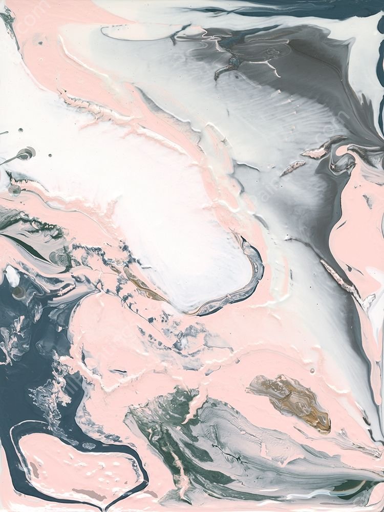 Tidelands I by Grace Popp - Hand-Painted Oil Painting Reproduction