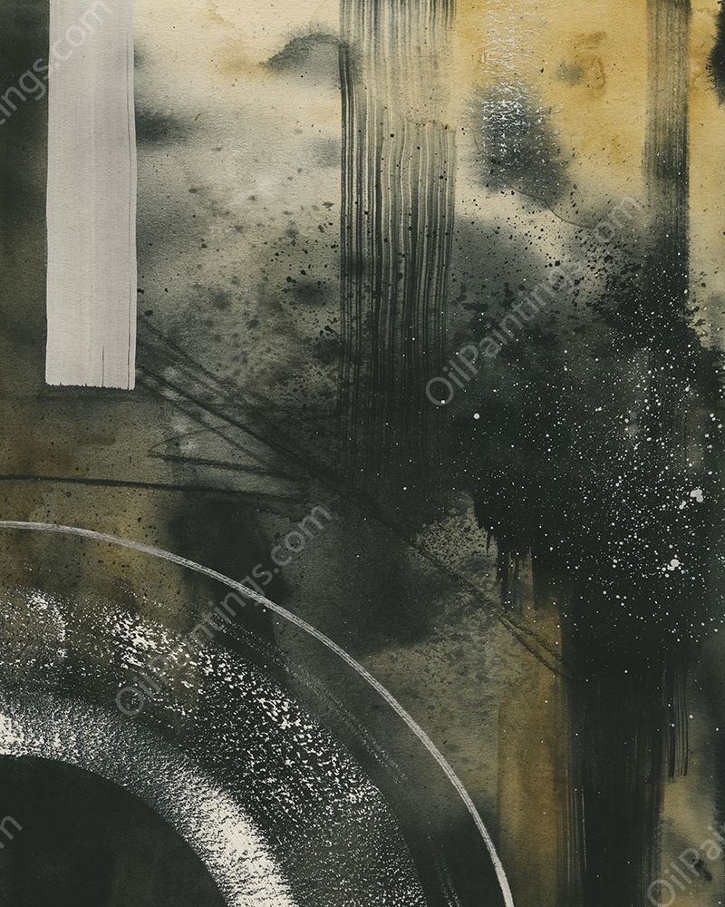 Velvet Gallaxy I by Grace Popp - Hand-Painted Oil Painting Reproduction