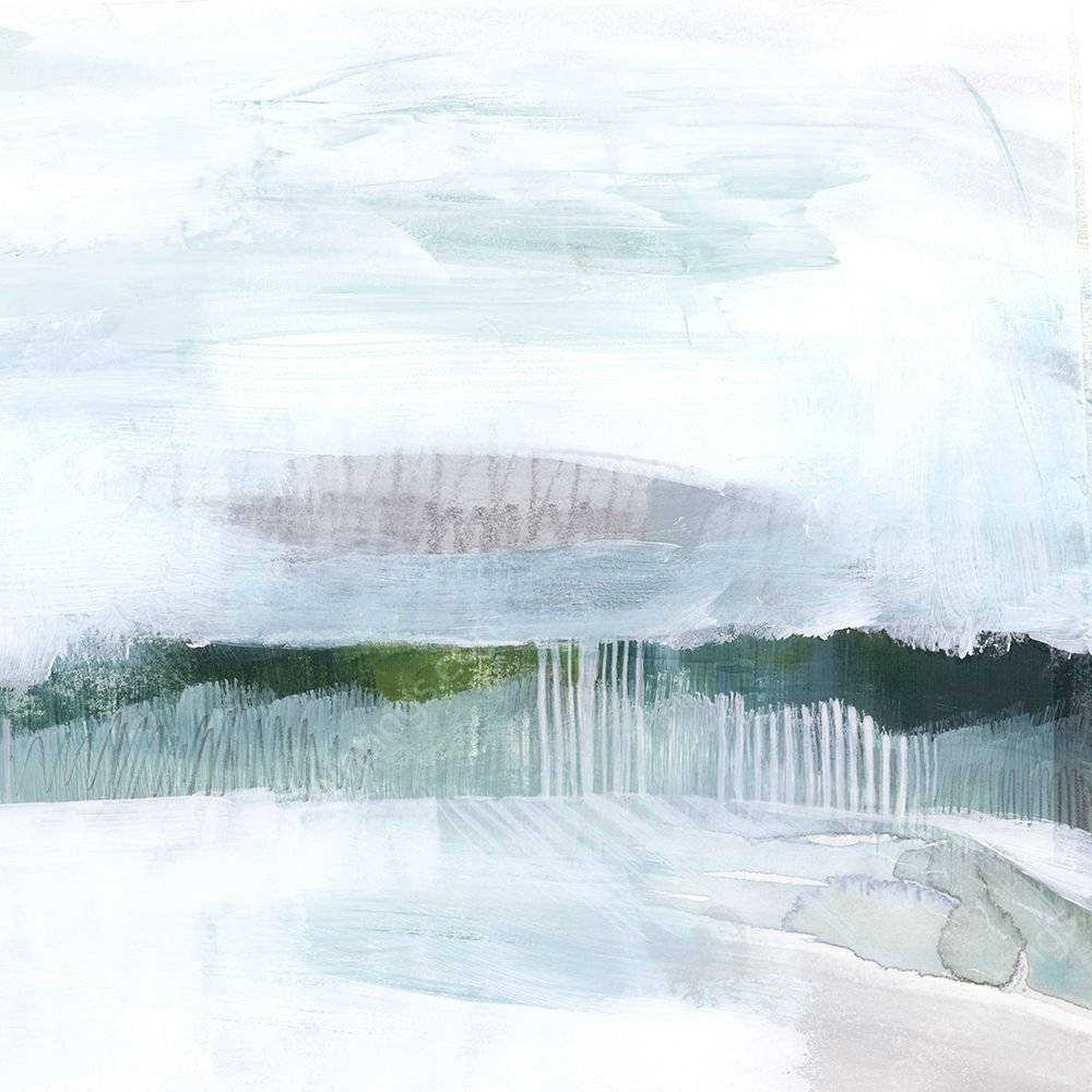 Walk in Winter II by Grace Popp - Hand-Painted Oil Painting Reproduction