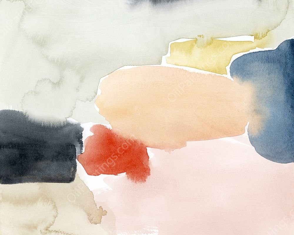 Watercolor Playground I by Grace Popp - Hand-Painted Oil Painting Reproduction