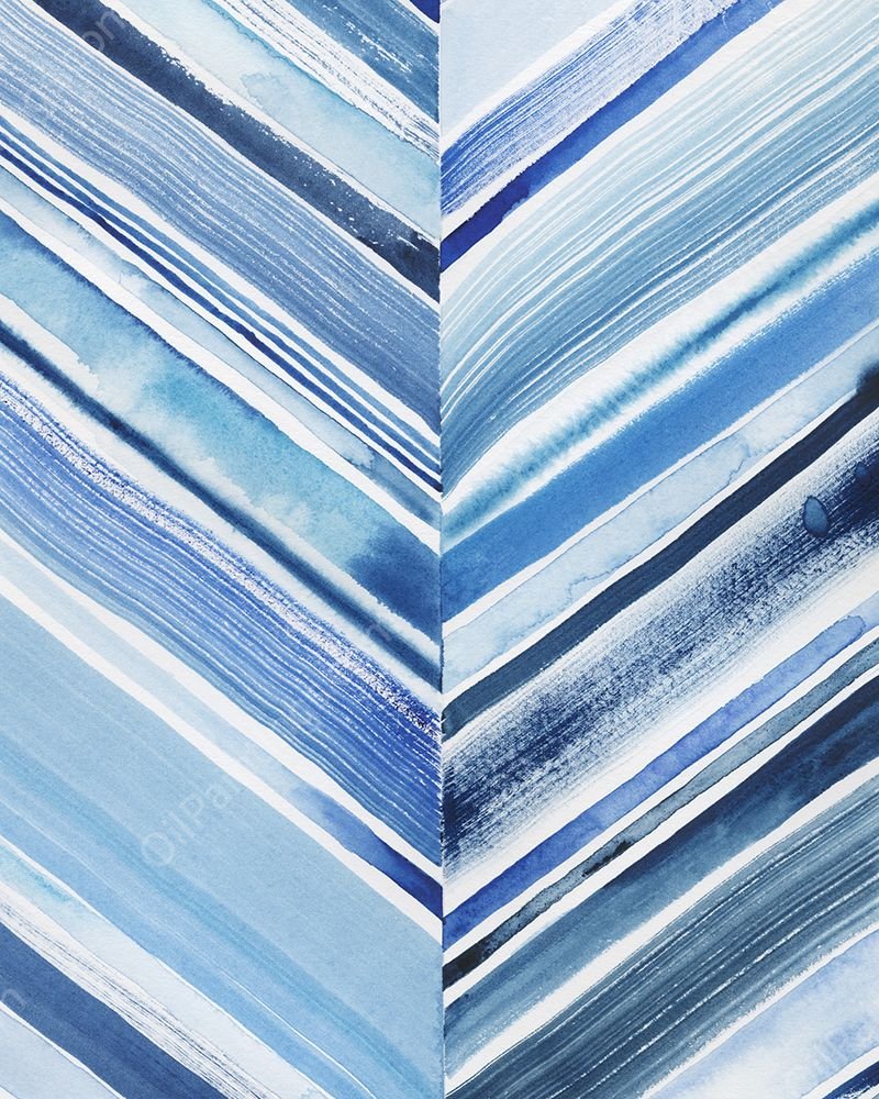 Wave Crests II by Grace Popp - Hand-Painted Oil Painting Reproduction