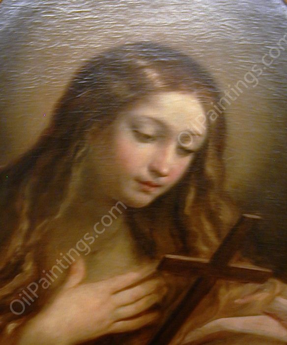 Mary Magadalene by Guido Reni - Hand-Painted Oil Painting Reproduction