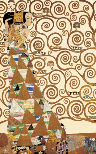 Expectation by Gustav Klimt - Hand-Painted Oil Painting Reproduction