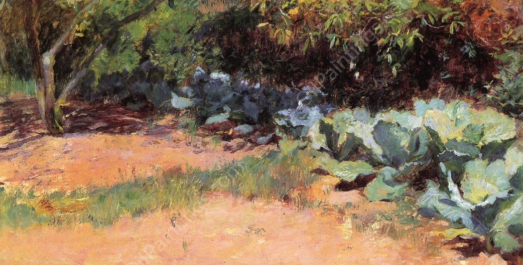 The Cabbage Patch by Guy Orlando Rose - Hand-Painted Oil Painting Reproduction